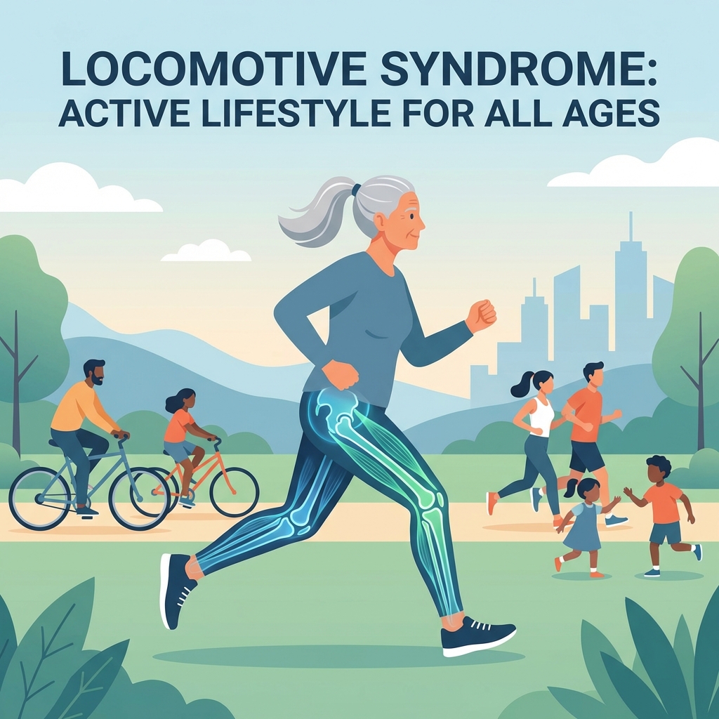 ロコモティブシンドロームのイメージ